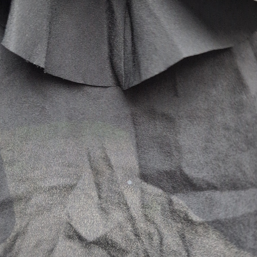 H&M Black Ruffle-Front Tank Top - Picture 4 of 6